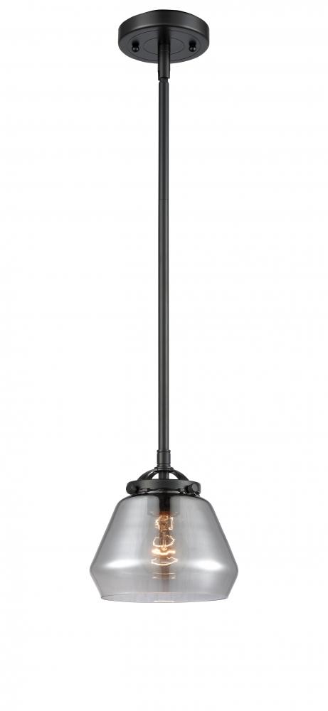 Fulton - 1 Light - 7 inch - Oil Rubbed Bronze - Cord hung - Mini Pendant