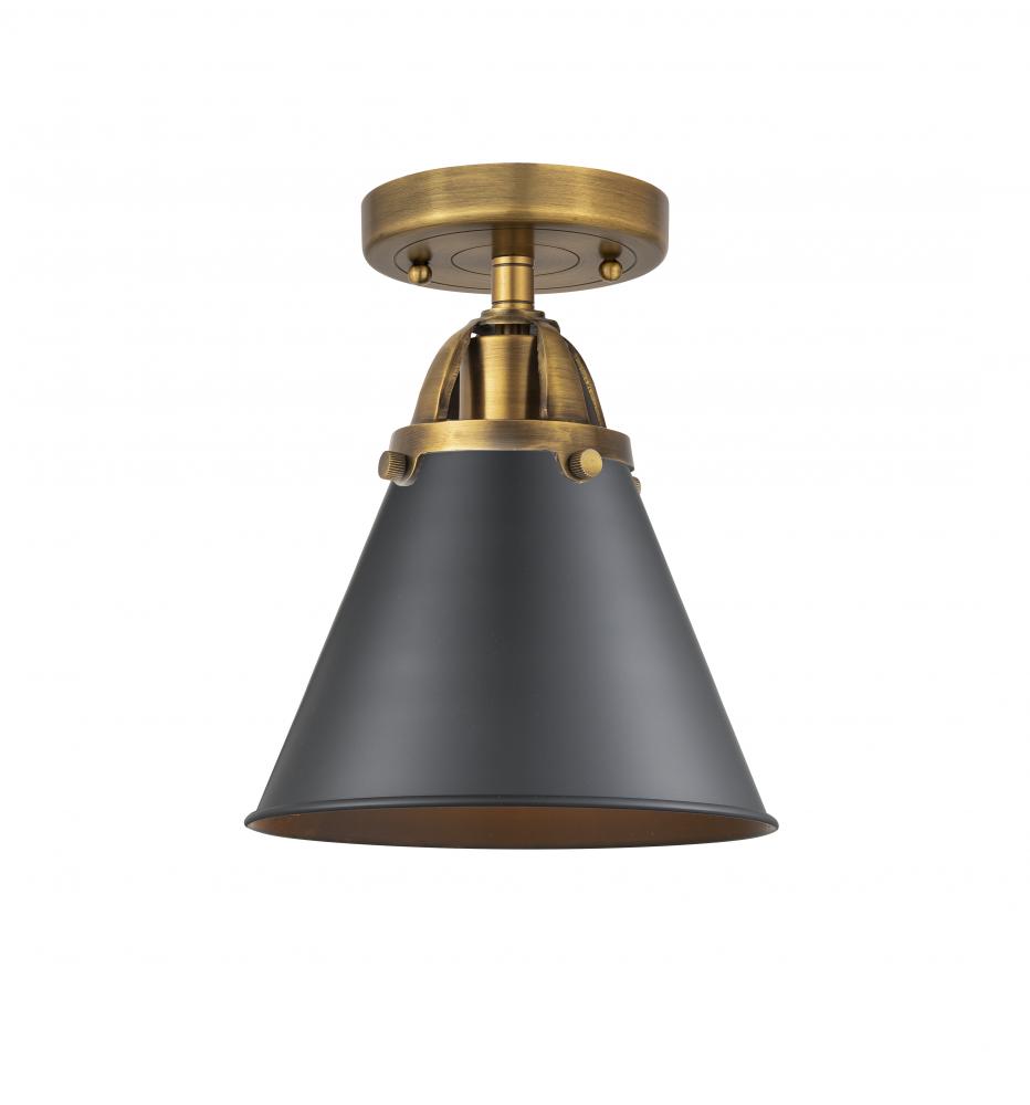 Appalachian - 1 Light - 8 inch - Brushed Brass - Semi-Flush Mount