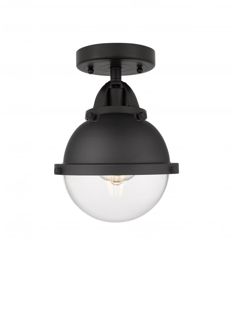 Hampden - 1 Light - 7 inch - Matte Black - Semi-Flush Mount