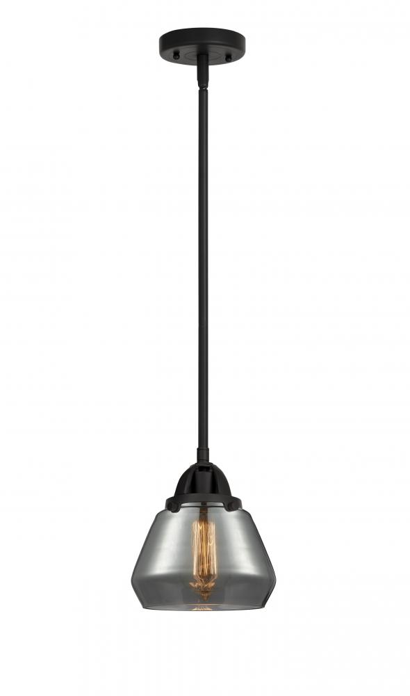 Fulton - 1 Light - 7 inch - Matte Black - Cord hung - Mini Pendant