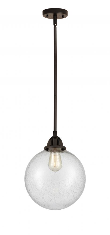 Beacon - 1 Light - 10 inch - Oil Rubbed Bronze - Cord hung - Mini Pendant