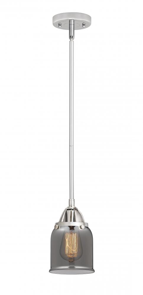 Bell - 1 Light - 5 inch - Polished Chrome - Cord hung - Mini Pendant