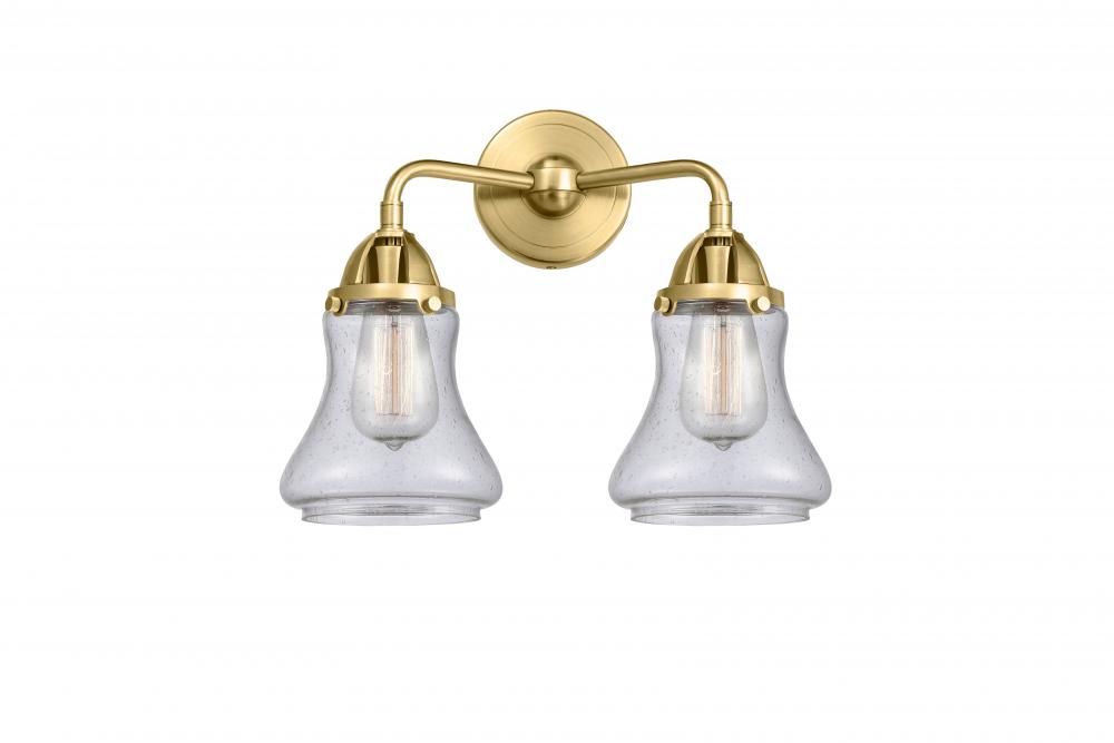 Bellmont - 2 Light - 14 inch - Satin Gold - Bath Vanity Light