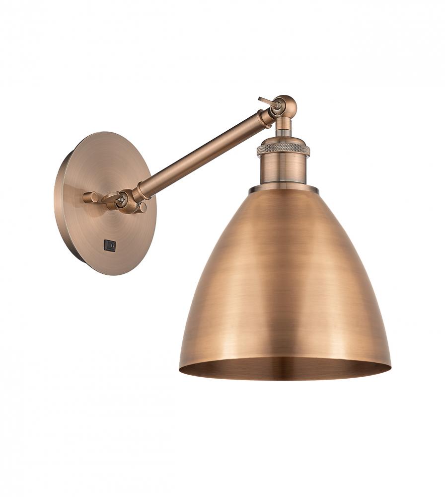 Bristol - 1 Light - 8 inch - Antique Copper - Sconce