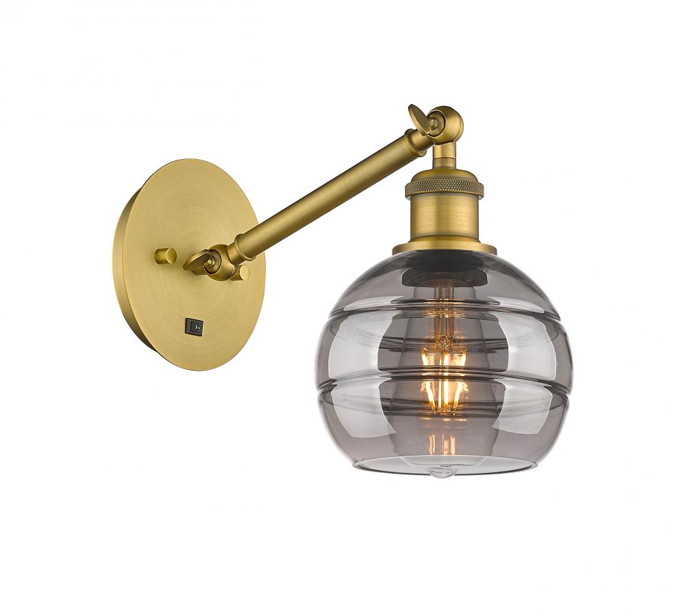 Rochester - 1 Light - 6 inch - Brushed Brass - Sconce