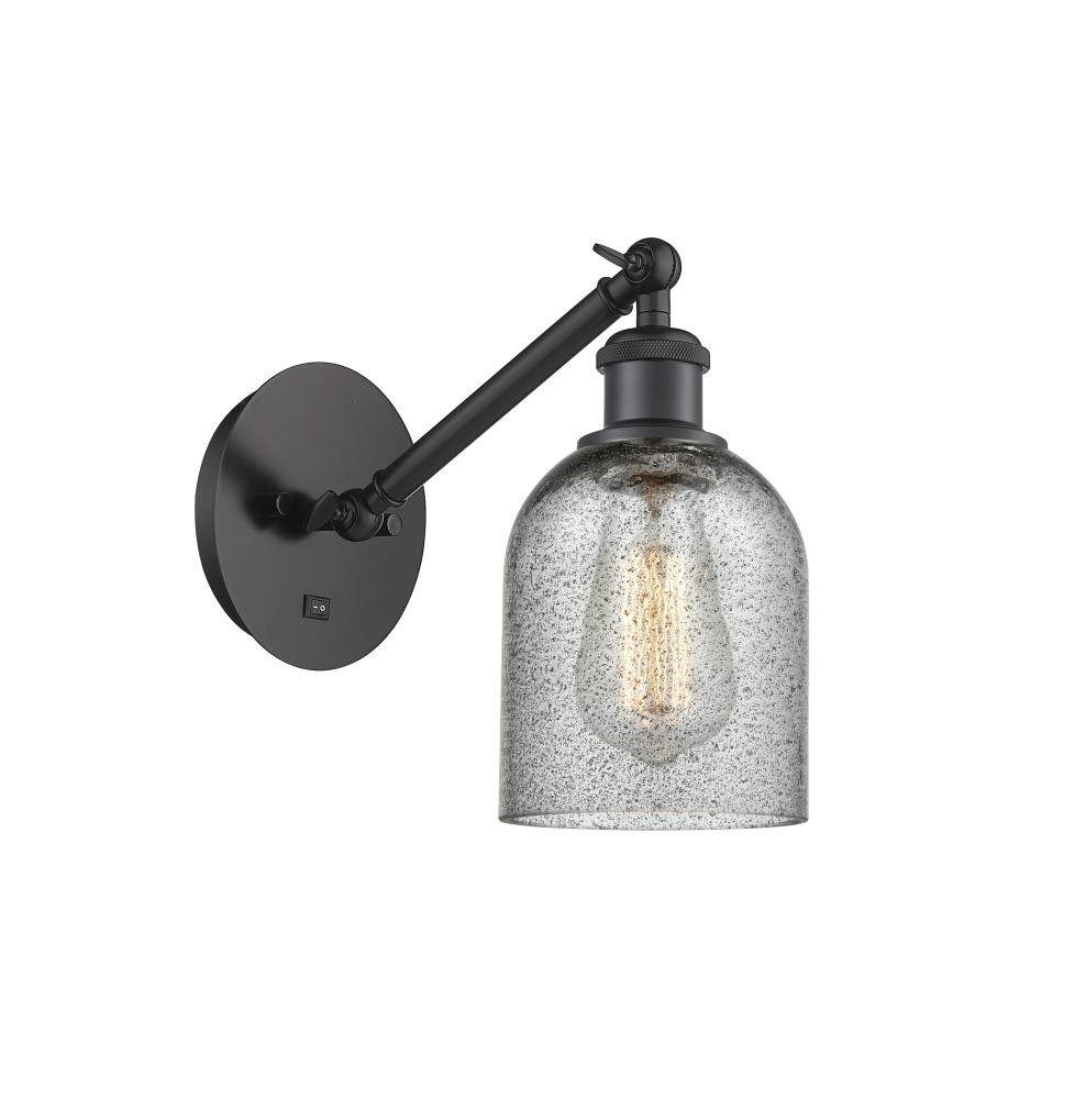 Caledonia - 1 Light - 5 inch - Matte Black - Sconce