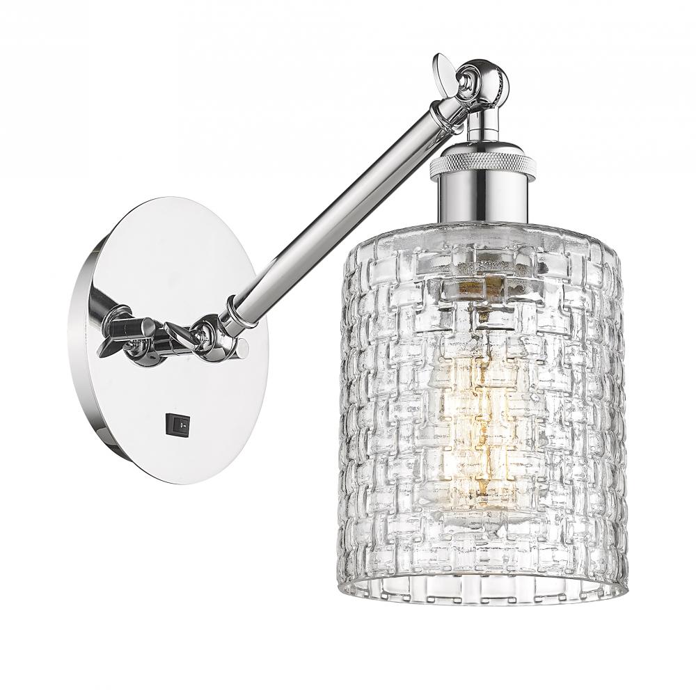 Cobbleskill - 1 Light - 5 inch - Polished Chrome - Sconce