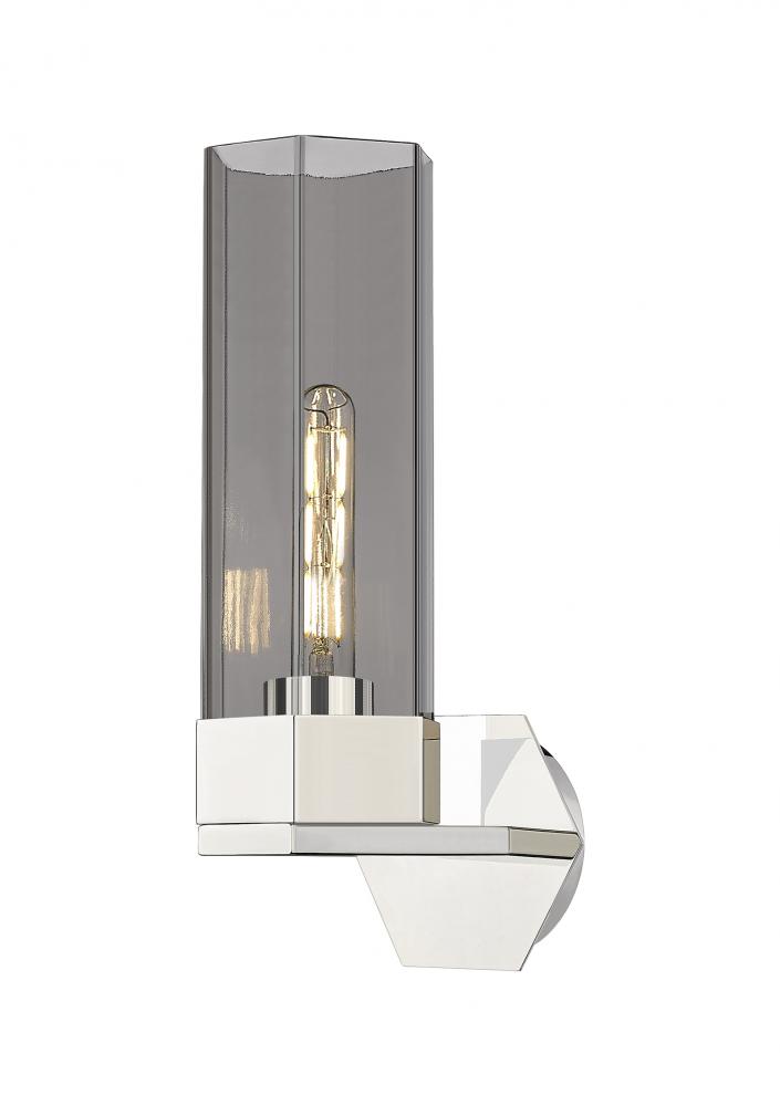 Claverack - 1 Light - 6 inch - Polished Nickel - Sconce