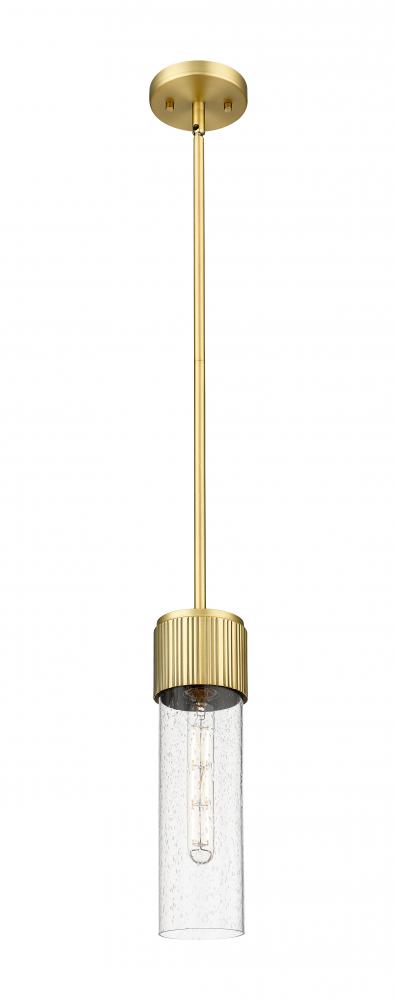 Bolivar - 1 Light - 5 inch - Brushed Brass - Pendant