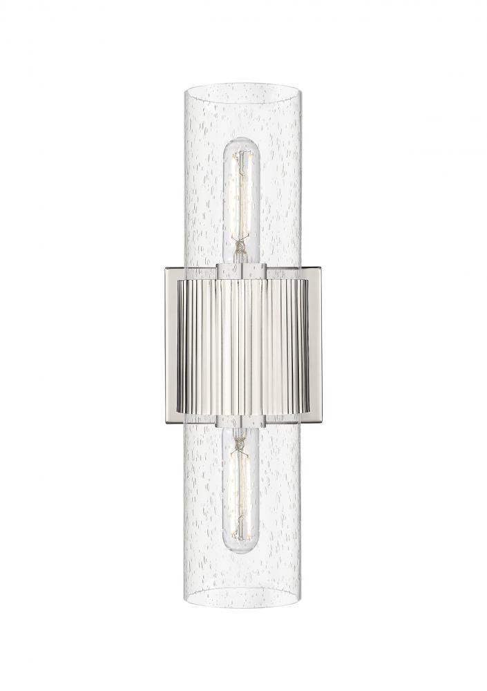 Bolivar - 2 Light - 5 inch - Polished Nickel - Bath Vanity Light