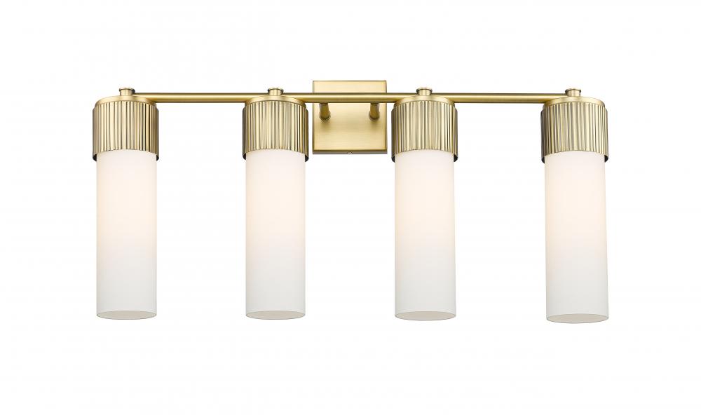 Bolivar - 4 Light - 31 inch - Brushed Brass - Bath Vanity Light