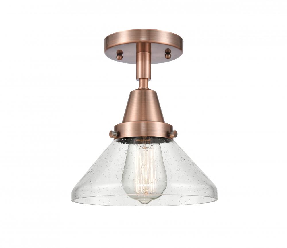 Caden - 1 Light - 8 inch - Antique Copper - Flush Mount