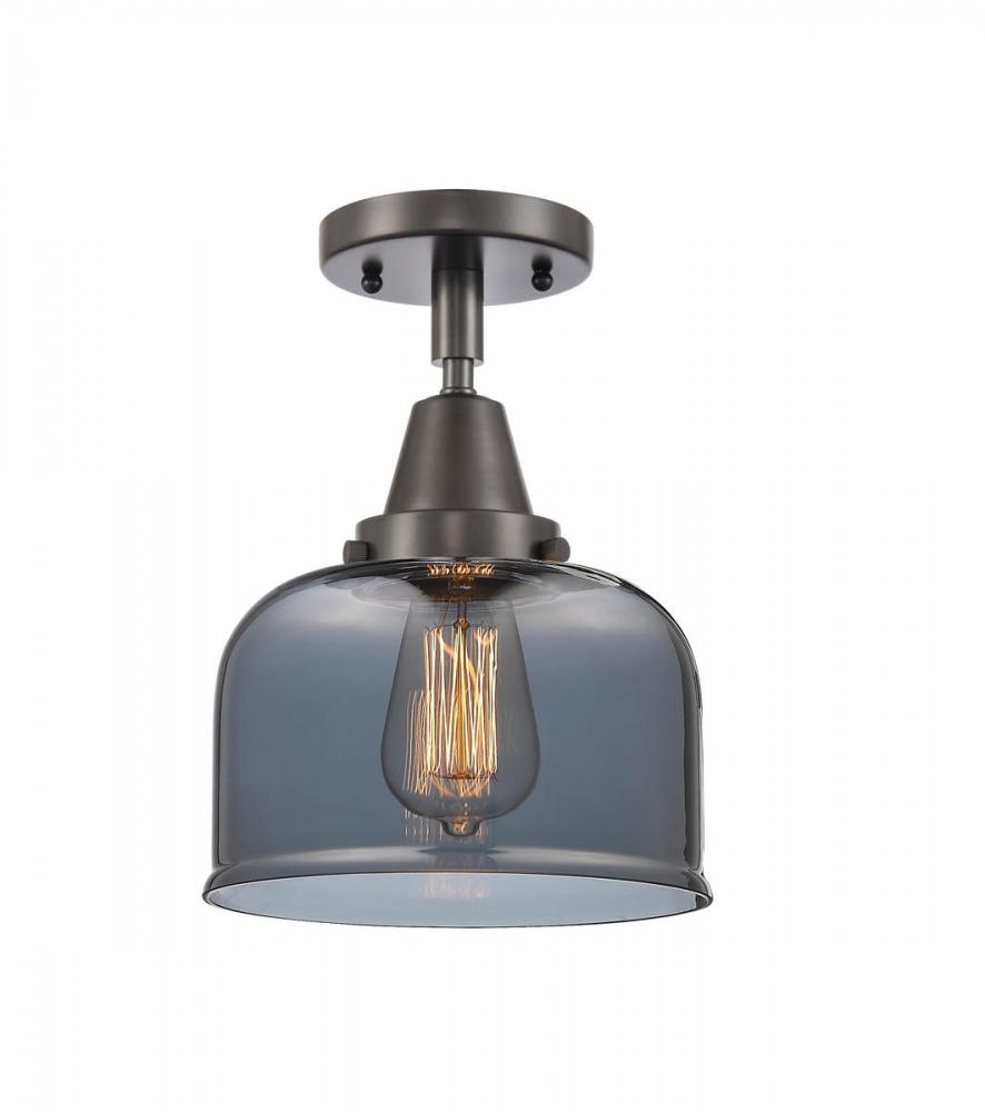 Bell - 1 Light - 8 inch - Oil Rubbed Bronze - Flush Mount