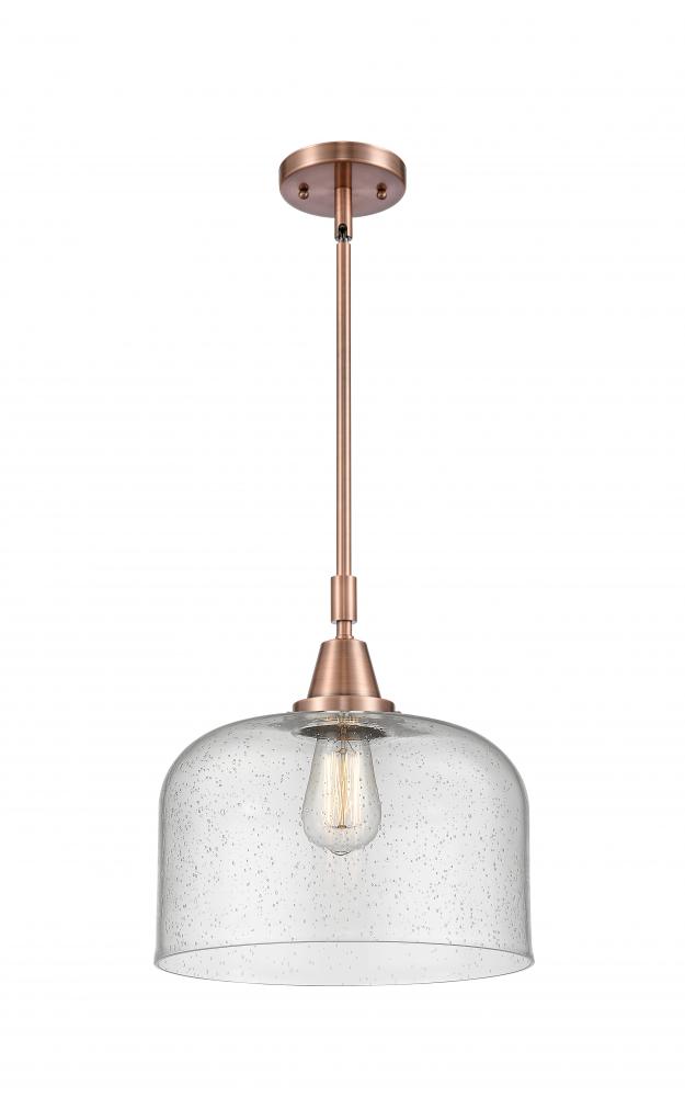 Bell - 1 Light - 12 inch - Antique Copper - Mini Pendant