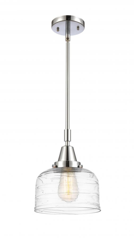 Bell - 1 Light - 8 inch - Polished Chrome - Mini Pendant