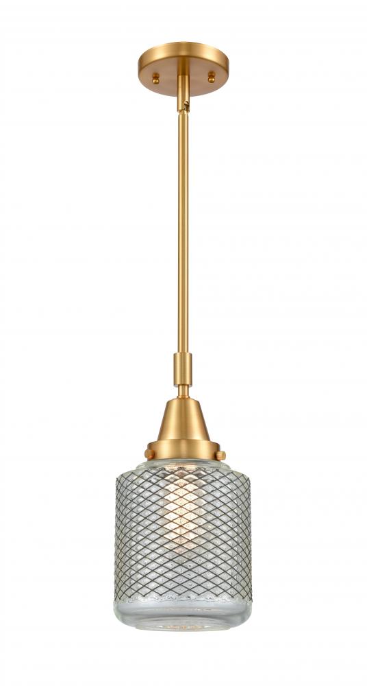 Stanton - 1 Light - 6 inch - Satin Gold - Mini Pendant