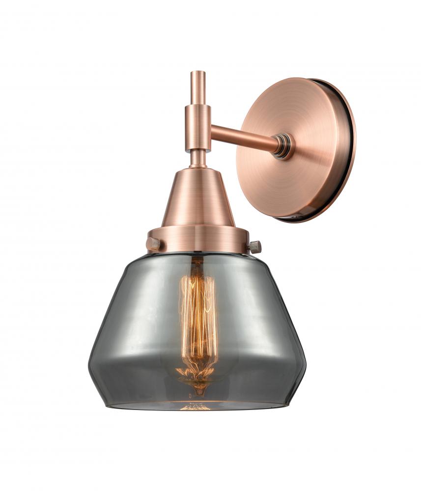 Fulton - 1 Light - 7 inch - Antique Copper - Sconce