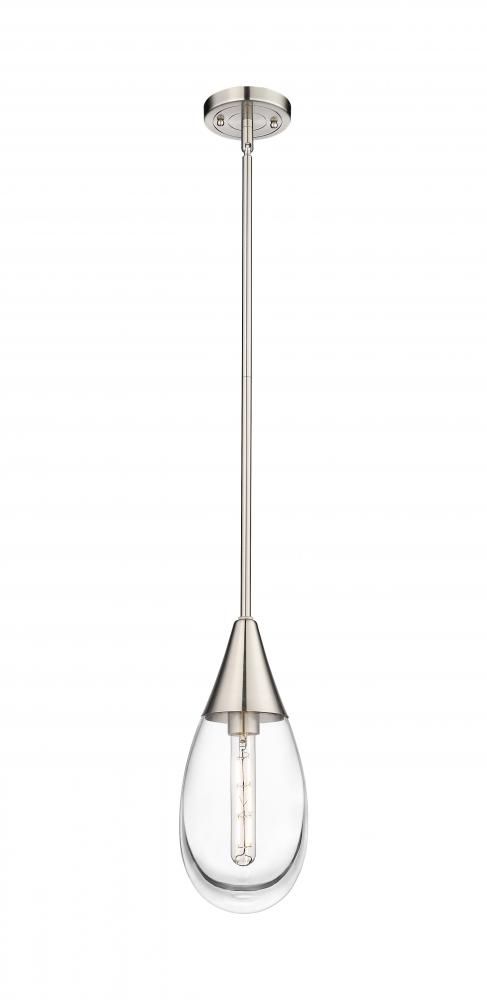 Malone - 1 Light - 6 inch - Satin Nickel - Pendant