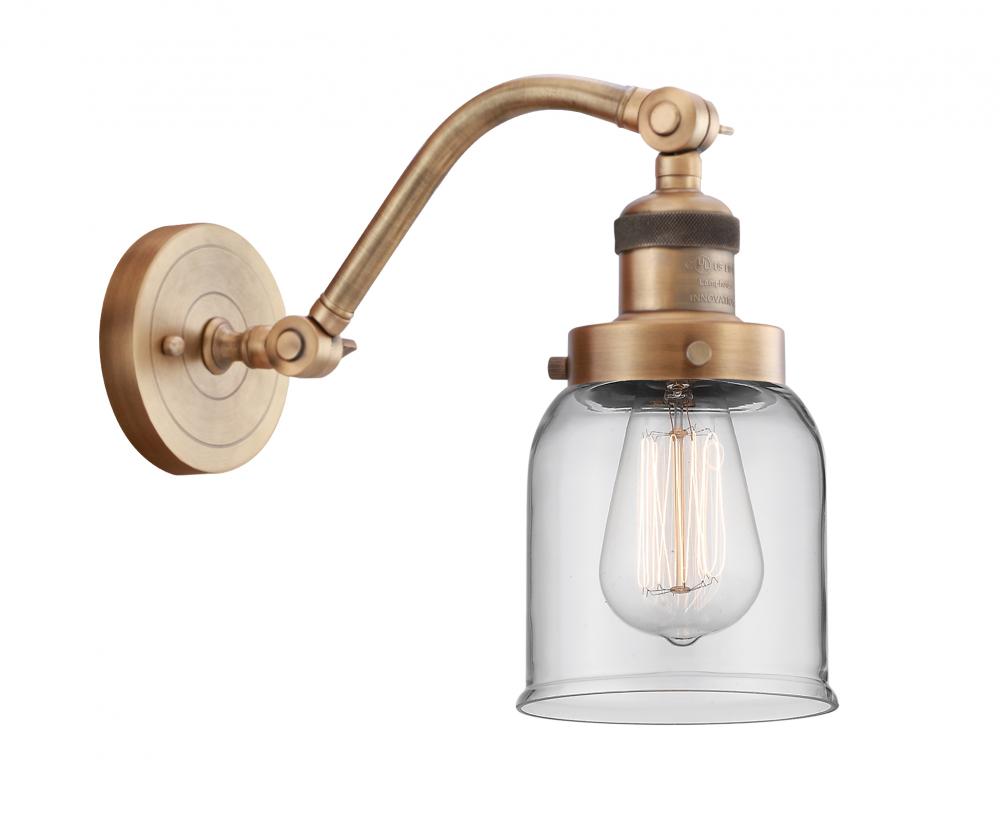 Bell - 1 Light - 5 inch - Brushed Brass - Sconce