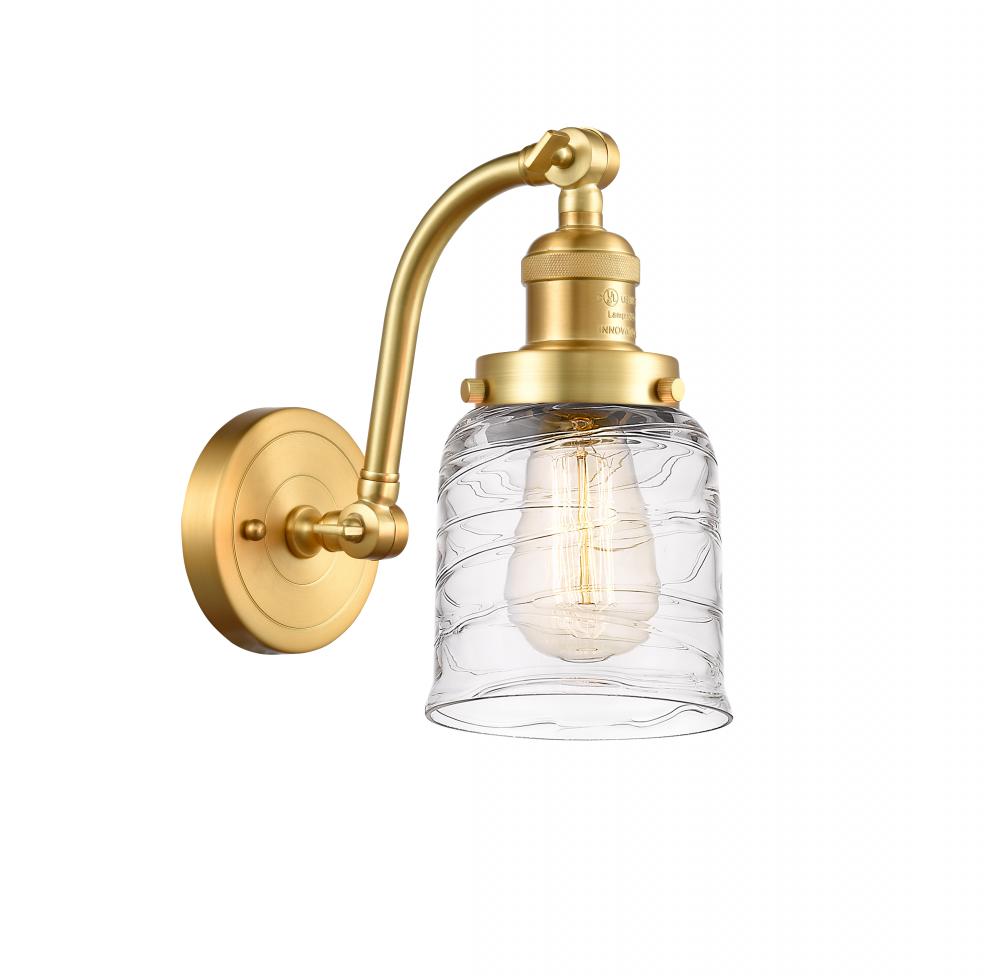 Bell - 1 Light - 5 inch - Satin Gold - Sconce