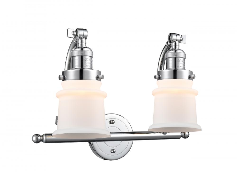 Canton - 2 Light - 18 inch - Polished Chrome - Bath Vanity Light