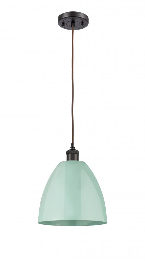 Plymouth - 1 Light - 9 inch - Oil Rubbed Bronze - Cord hung - Mini Pendant