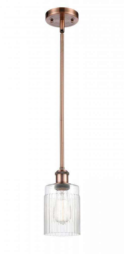 Hadley - 1 Light - 5 inch - Antique Copper - Mini Pendant