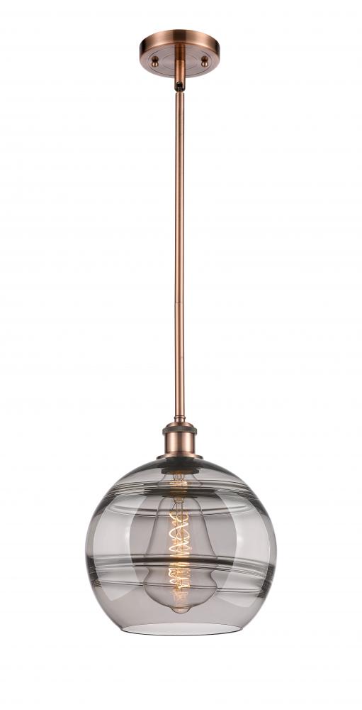 Rochester - 1 Light - 10 inch - Antique Copper - Mini Pendant