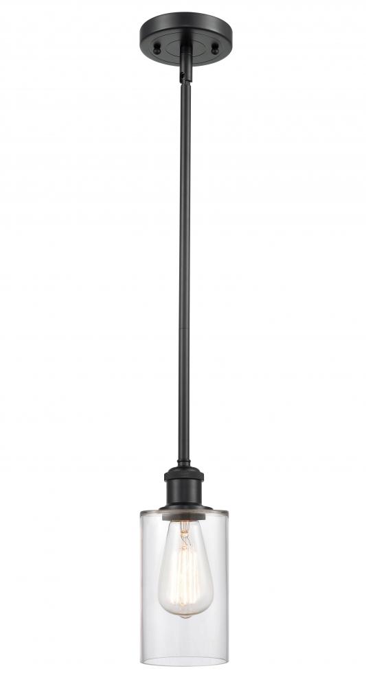 Clymer - 1 Light - 4 inch - Matte Black - Mini Pendant