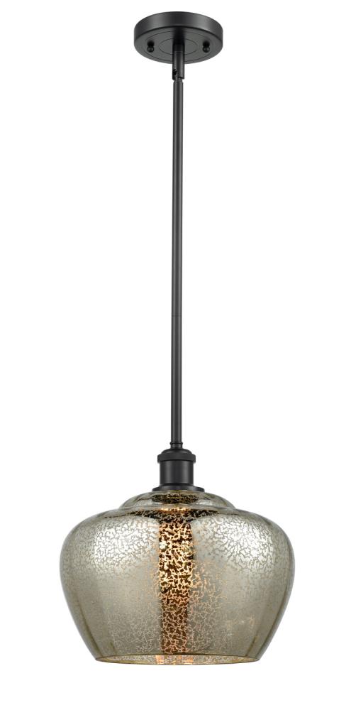 Fenton - 1 Light - 11 inch - Matte Black - Mini Pendant