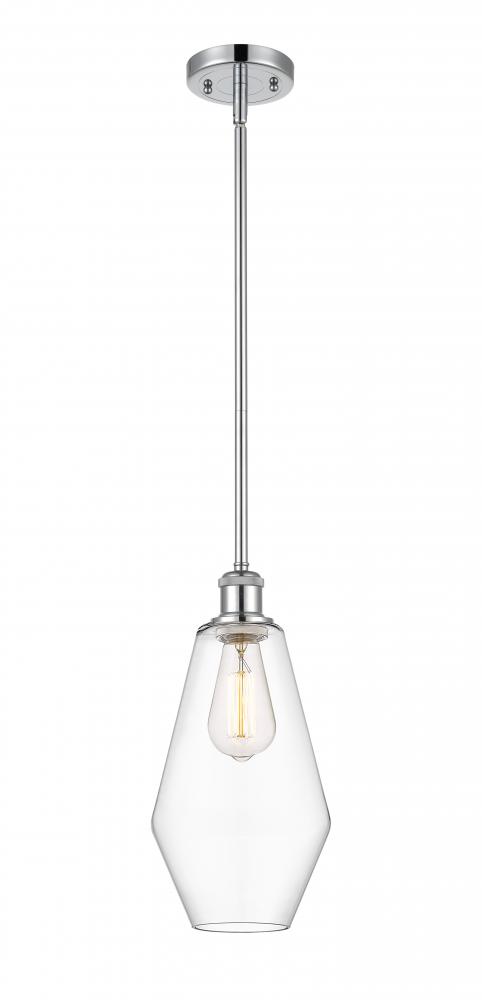 Cindyrella - 1 Light - 7 inch - Polished Chrome - Mini Pendant