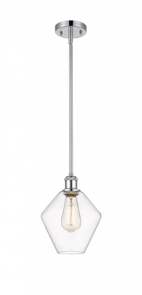 Cindyrella - 1 Light - 8 inch - Polished Chrome - Mini Pendant