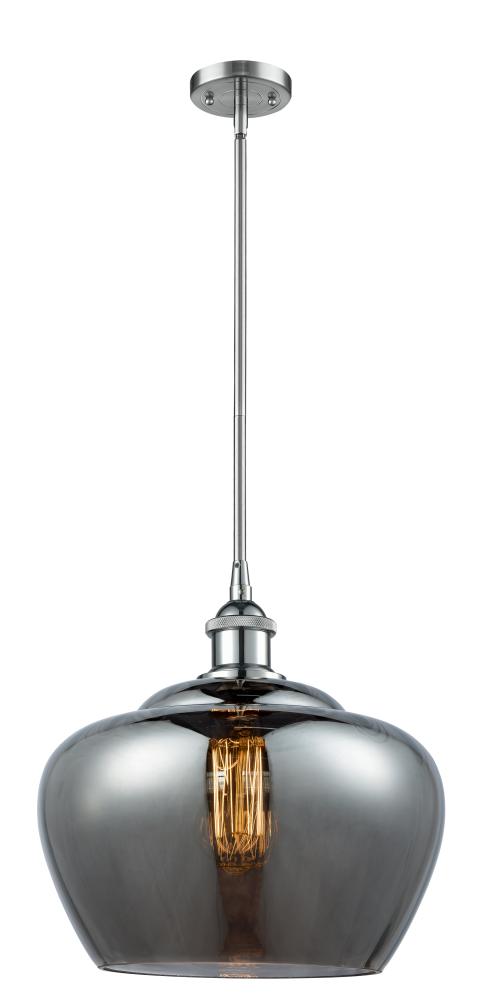 Fenton - 1 Light - 11 inch - Polished Chrome - Mini Pendant