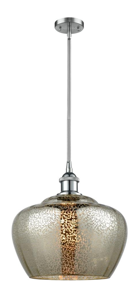 Fenton - 1 Light - 11 inch - Polished Chrome - Mini Pendant