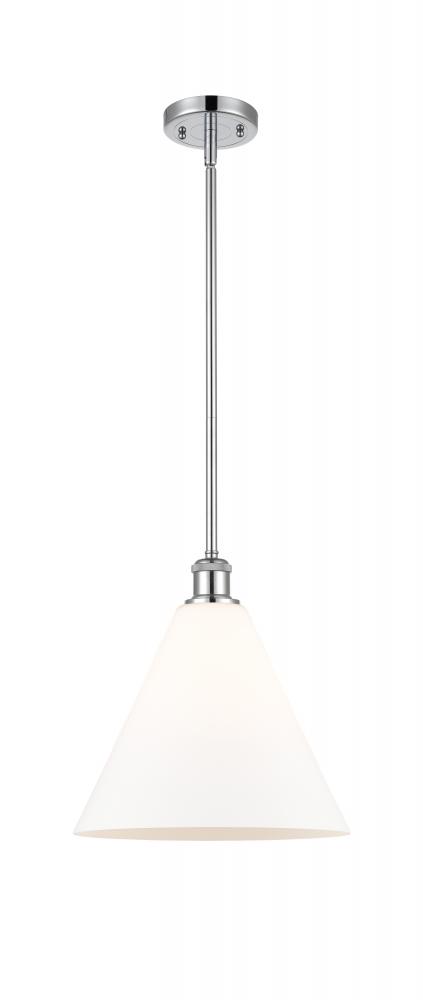 Berkshire - 1 Light - 12 inch - Polished Chrome - Mini Pendant