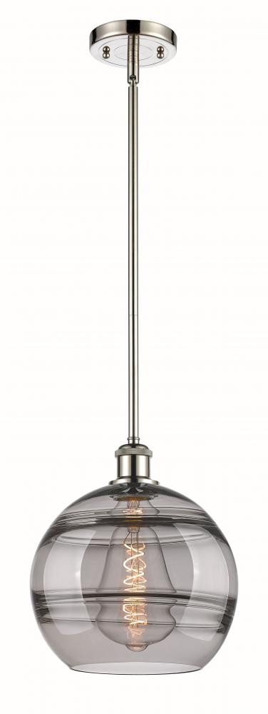 Rochester - 1 Light - 10 inch - Polished Nickel - Mini Pendant