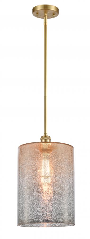 Cobbleskill - 1 Light - 9 inch - Satin Gold - Mini Pendant