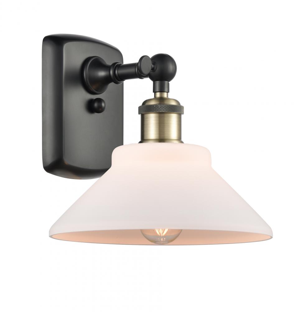 Orwell - 1 Light - 8 inch - Black Antique Brass - Sconce