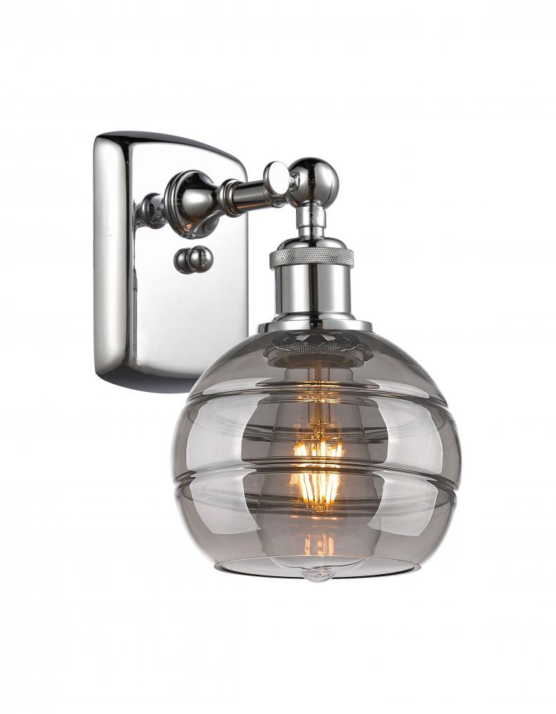 Rochester - 1 Light - 6 inch - Polished Chrome - Sconce