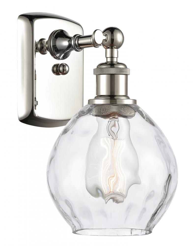 Waverly - 1 Light - 6 inch - Polished Nickel - Sconce