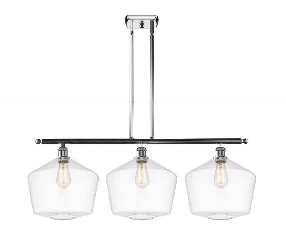 Cindyrella - 3 Light - 39 inch - Polished Chrome - Cord hung - Island Light