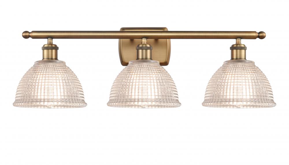 Arietta - 3 Light - 28 inch - Brushed Brass - Bath Vanity Light