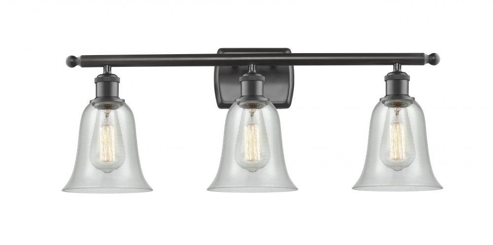 Hanover - 3 Light - 26 inch - Oil Rubbed Bronze - Bath Vanity Light