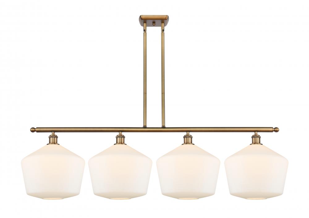 Cindyrella - 4 Light - 50 inch - Brushed Brass - Cord hung - Island Light