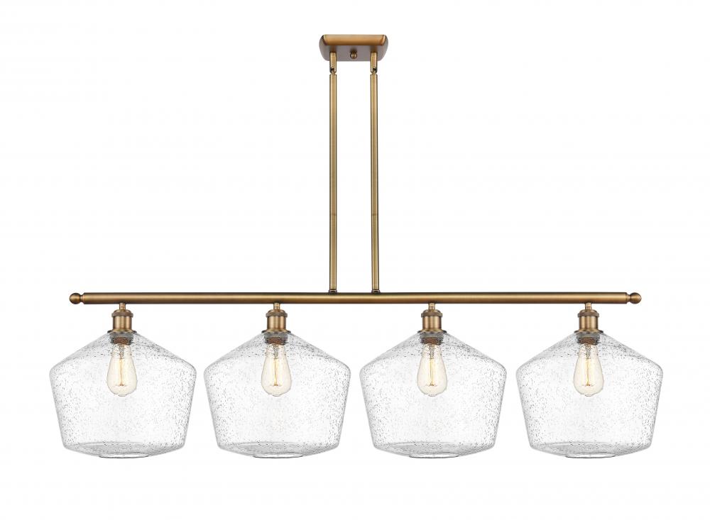 Cindyrella - 4 Light - 50 inch - Brushed Brass - Cord hung - Island Light