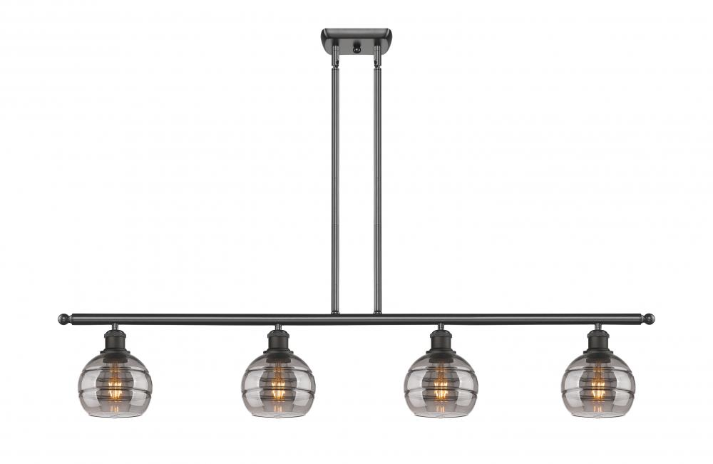 Rochester - 4 Light - 48 inch - Oil Rubbed Bronze - Cord hung - Island Light