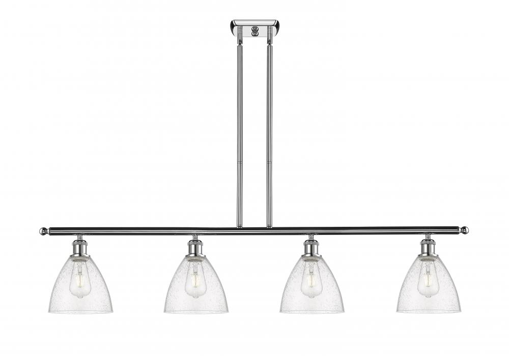 Bristol - 4 Light - 48 inch - Polished Chrome - Cord hung - Island Light