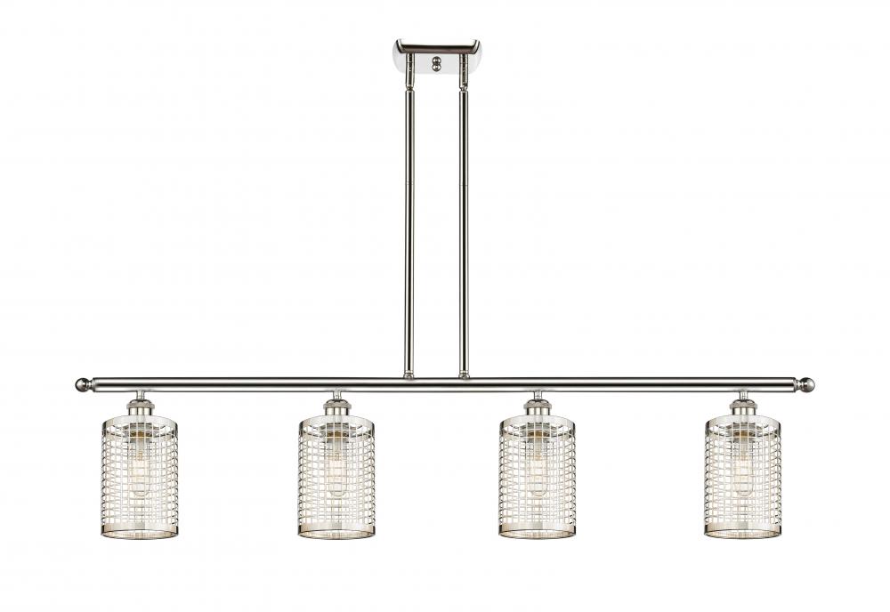 Nestbrook - 4 Light - 48 inch - Polished Nickel - Multi Pendant