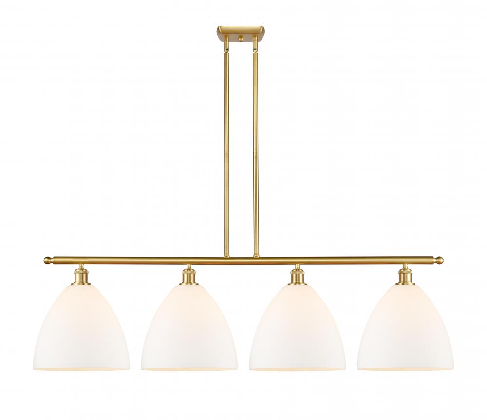 Bristol - 4 Light - 50 inch - Satin Gold - Cord hung - Island Light