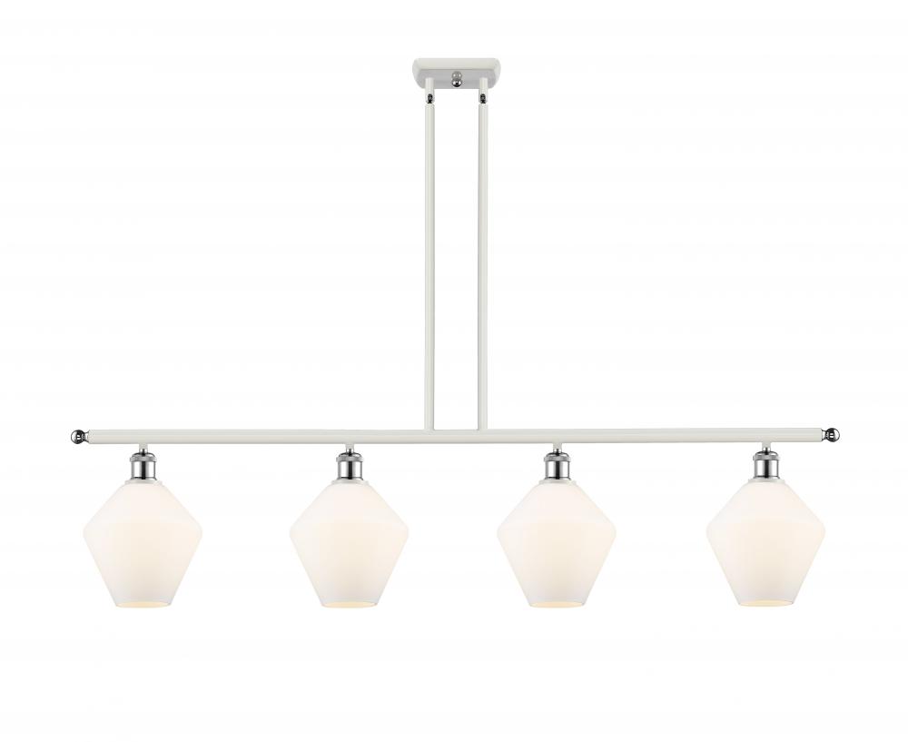 Cindyrella - 4 Light - 48 inch - White Polished Chrome - Cord hung - Island Light